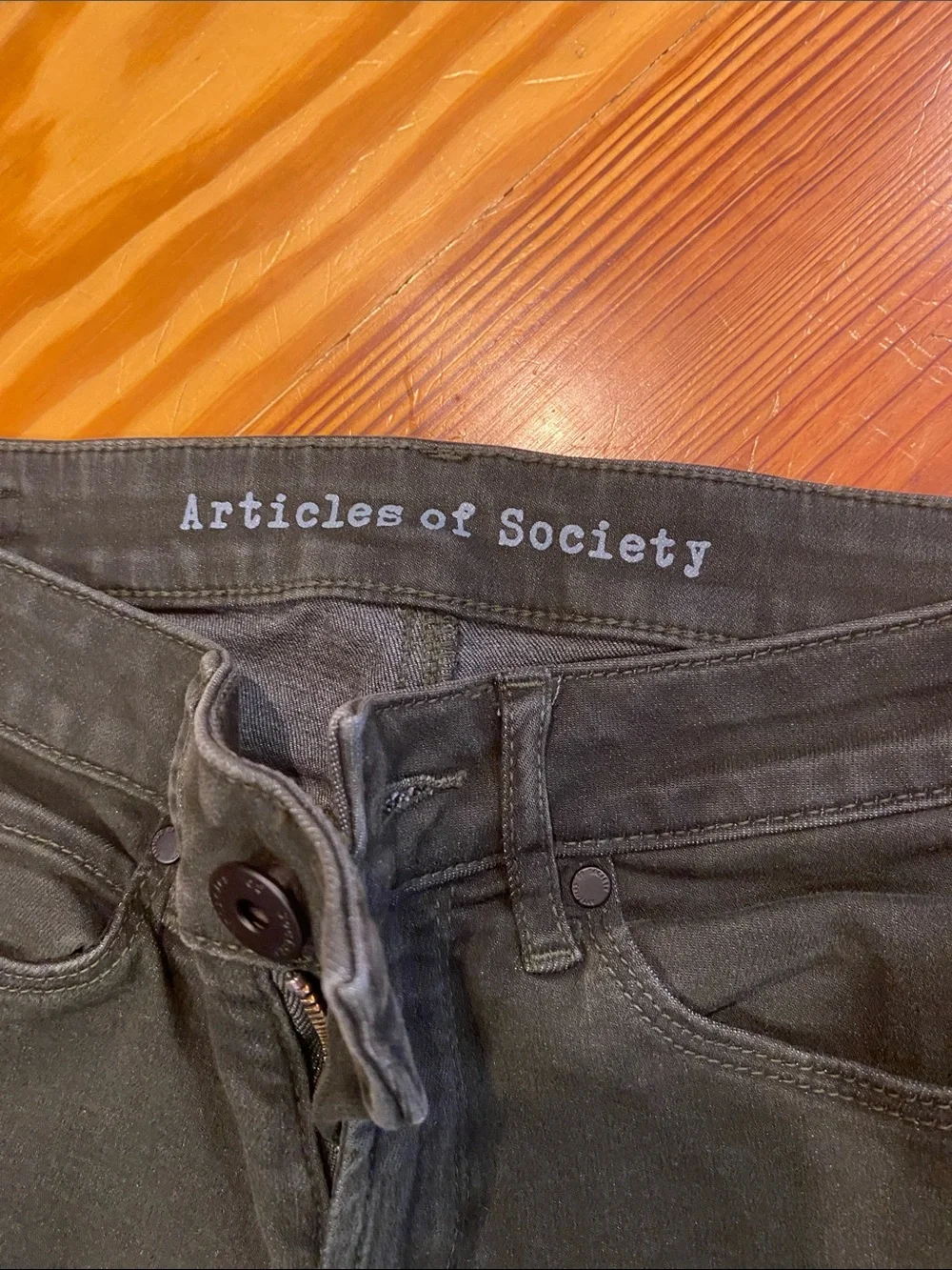Articles Of Society Black Skinny Jeans - Sleek Fit
